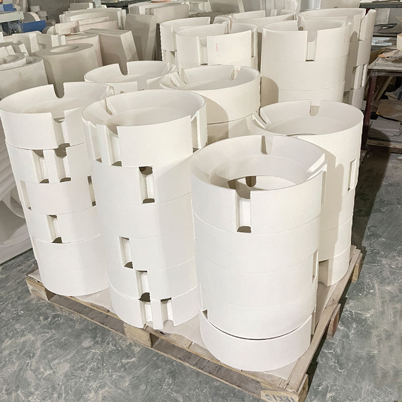 Prodotti a forma speciale in fibra ceramica (personalizzati secondo i disegni)