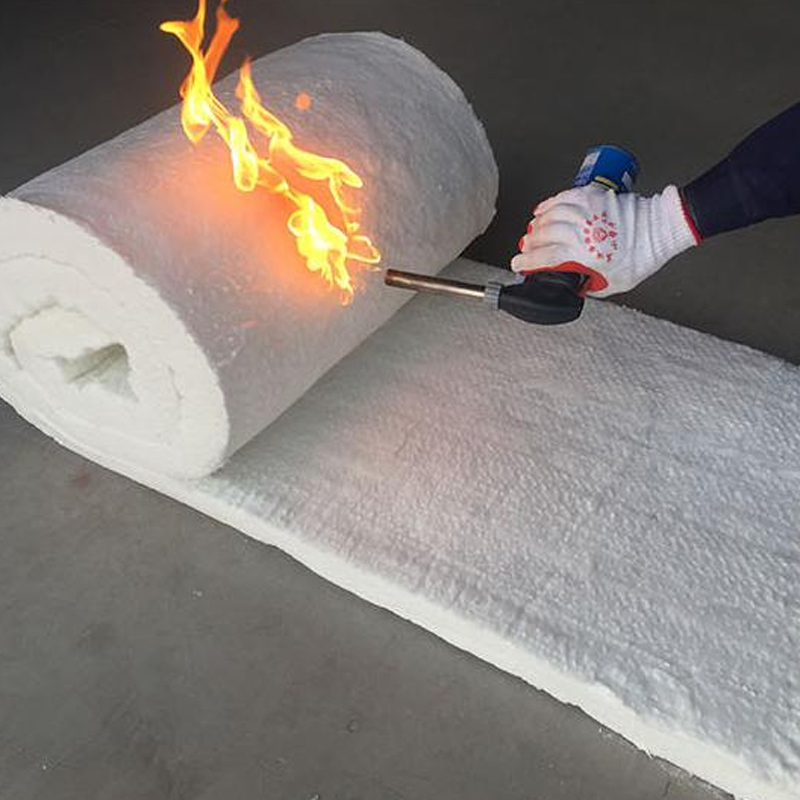 Coperta in fibra di ceramica siliconica resistente al fuoco